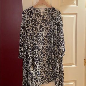 Lucky brand floral kimono